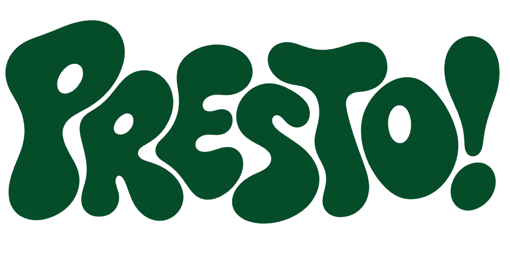 Presto! wordmark